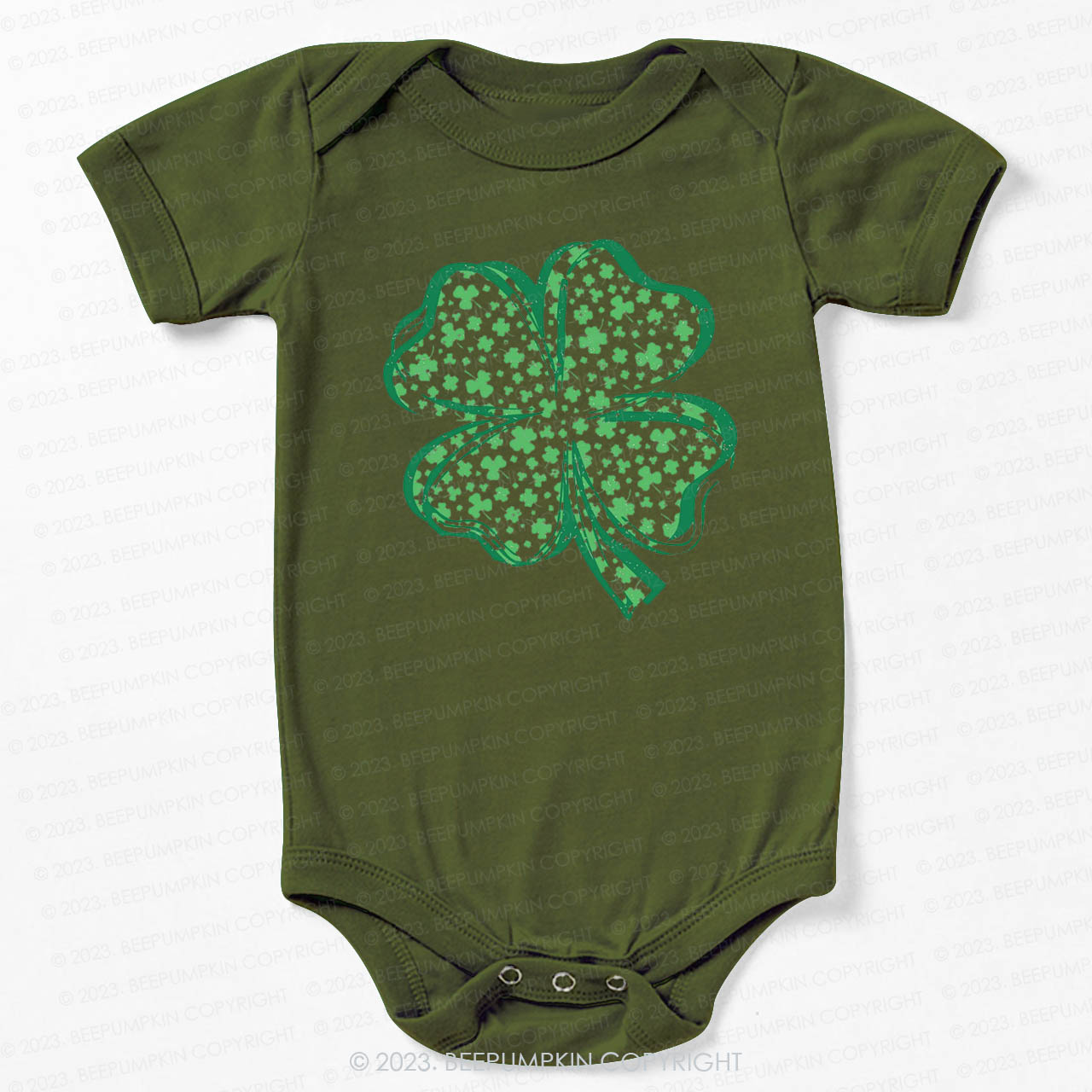 Lucky Charm St.Patricks Day Bodysuit For Baby