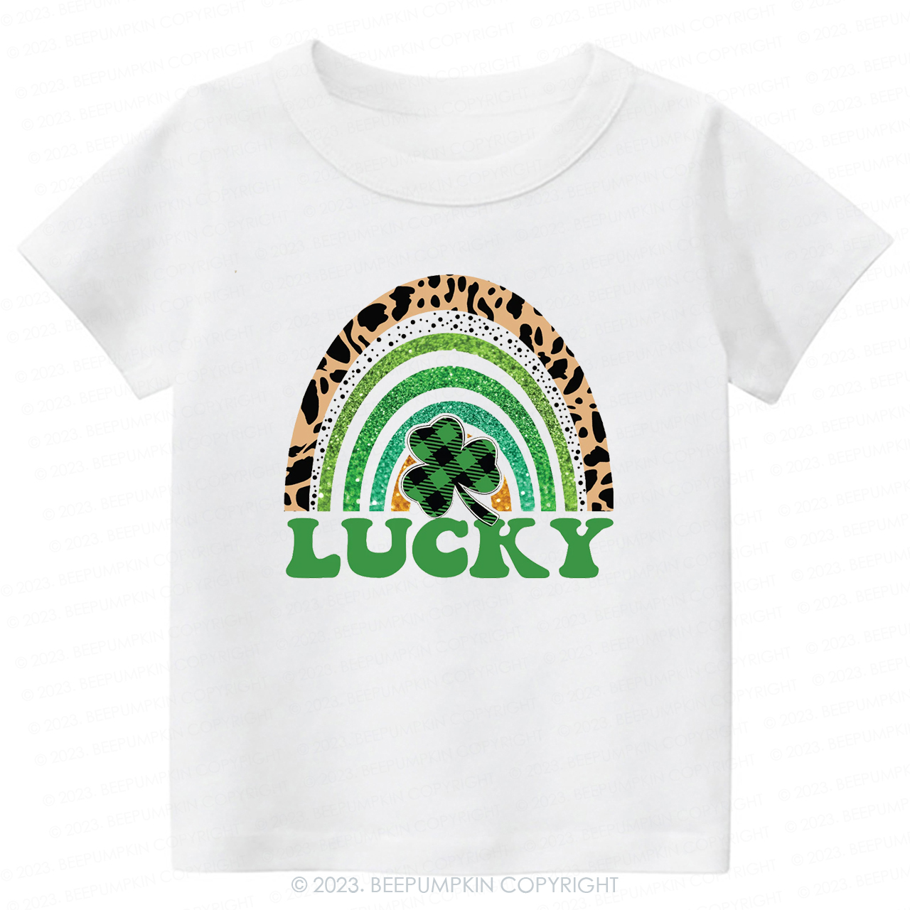 Lucky Rainbow St.Patricks Day -Toddler Tees