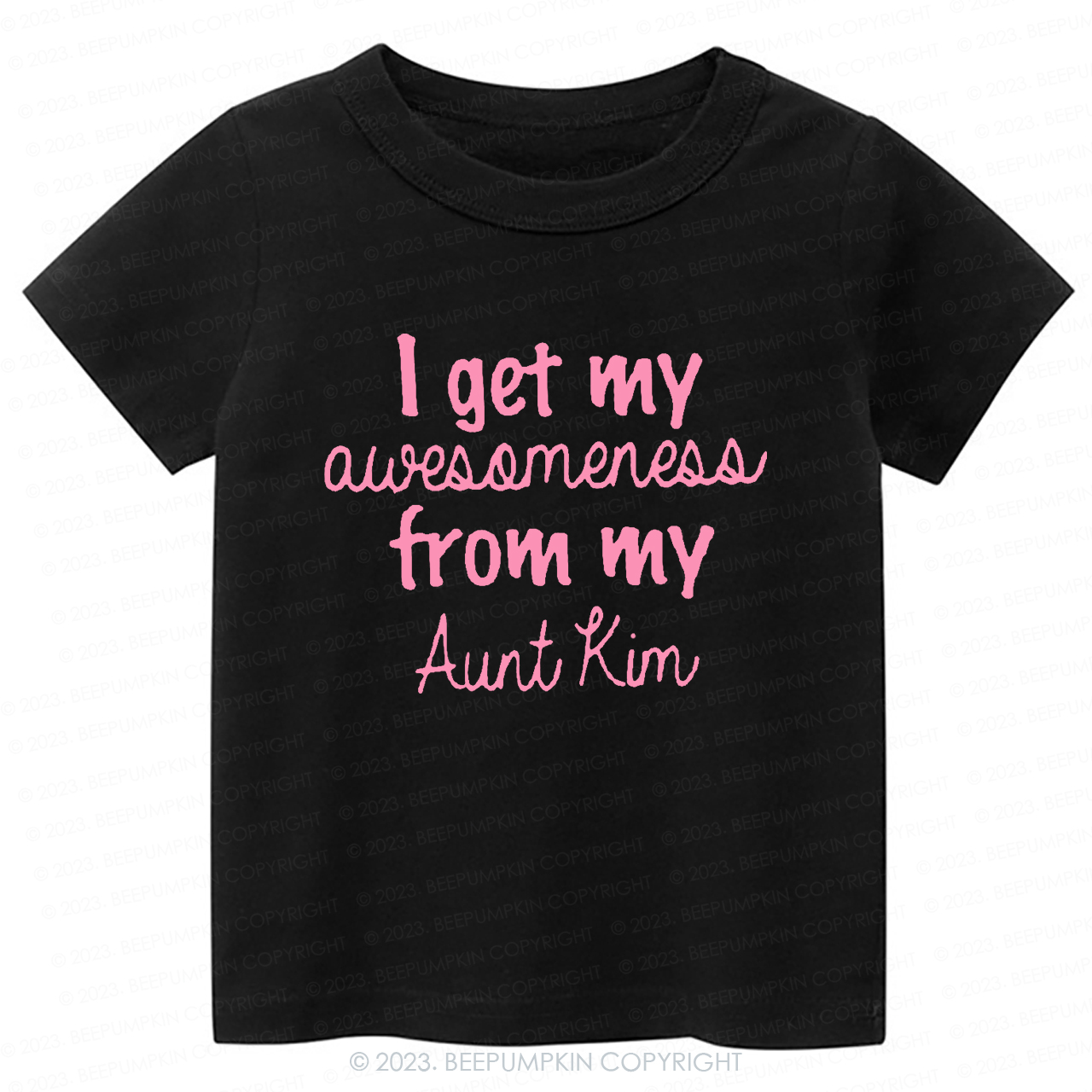 I Get My Awesomeness From My Aunt-Toddler Tees