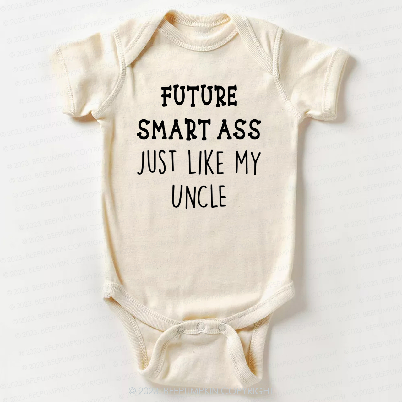 Future Smart Ass Just Like My Uncle Bodysuit For Baby