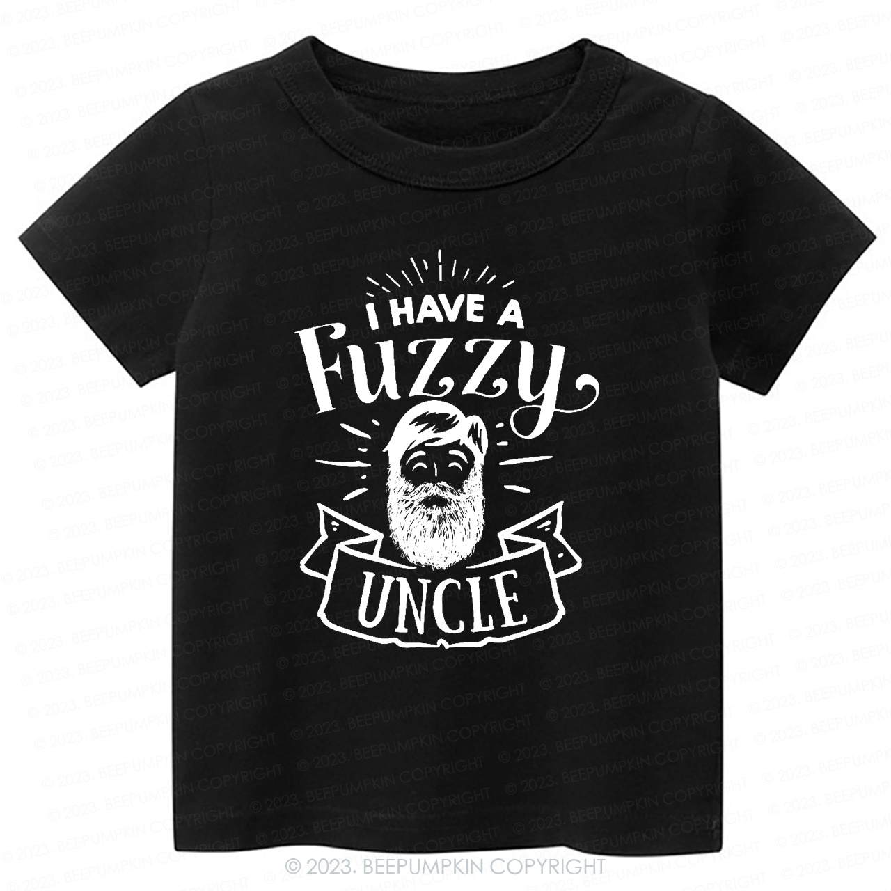  I Have a Fuzzy Uncle -Toddler Tees
