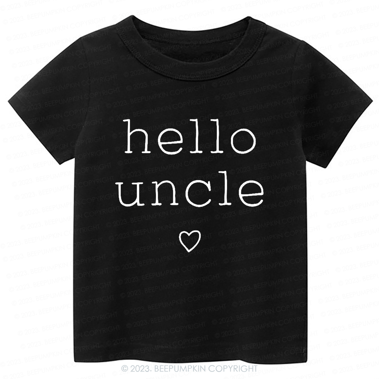 Hello Uncle -Toddler Tees