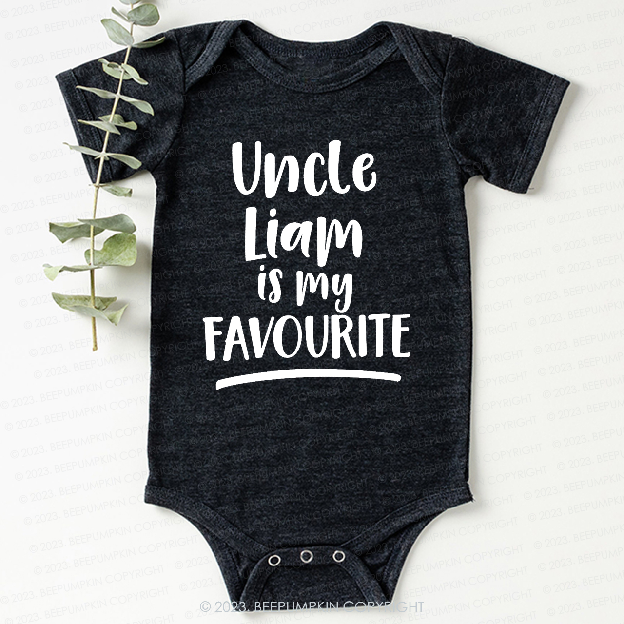 My Uncle Is My Favourite Bodysuit For Baby