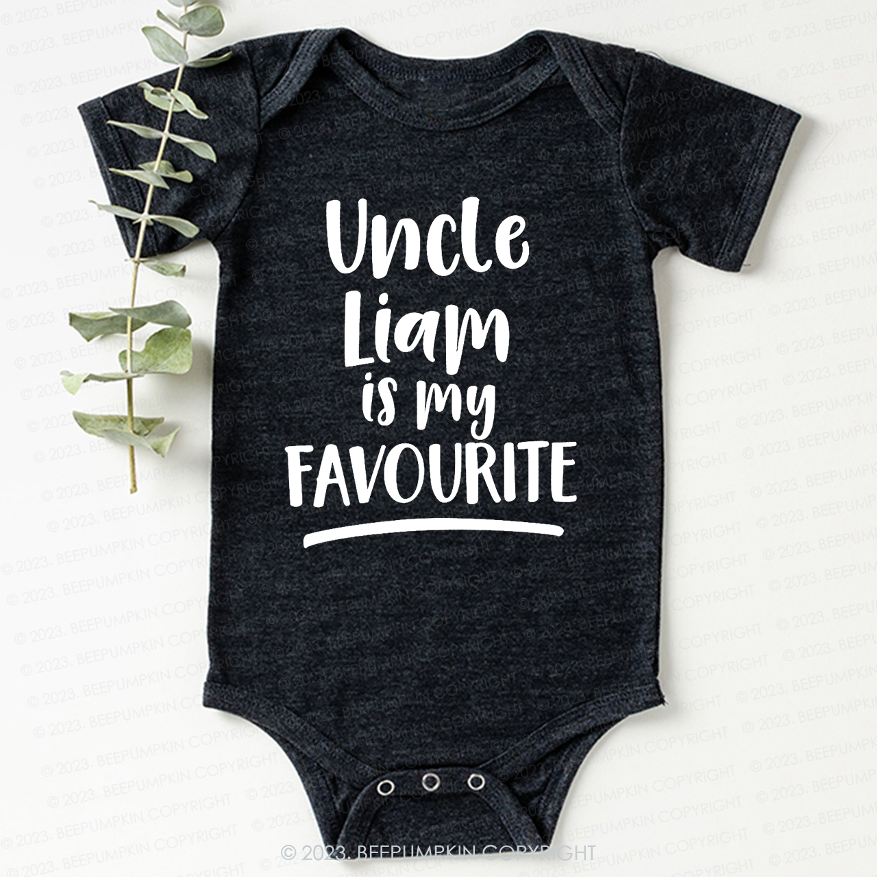 My Uncle Is My Favourite Bodysuit For Baby