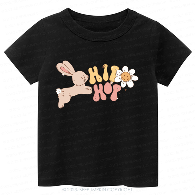 Groovy Easter Hip Hop Bunny -Toddler Tees