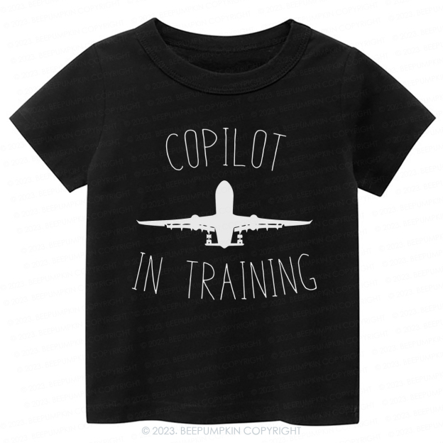 Copilot In Training-Toddler Tees