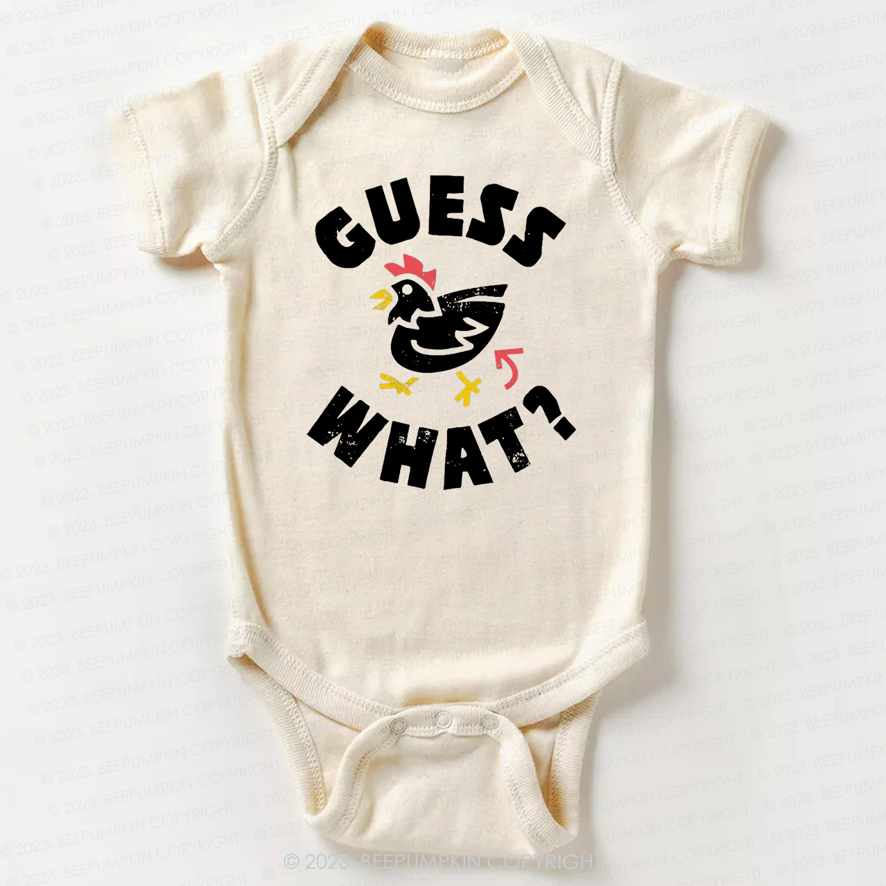 Guess What Chicken Butt Funny Hip For Baby