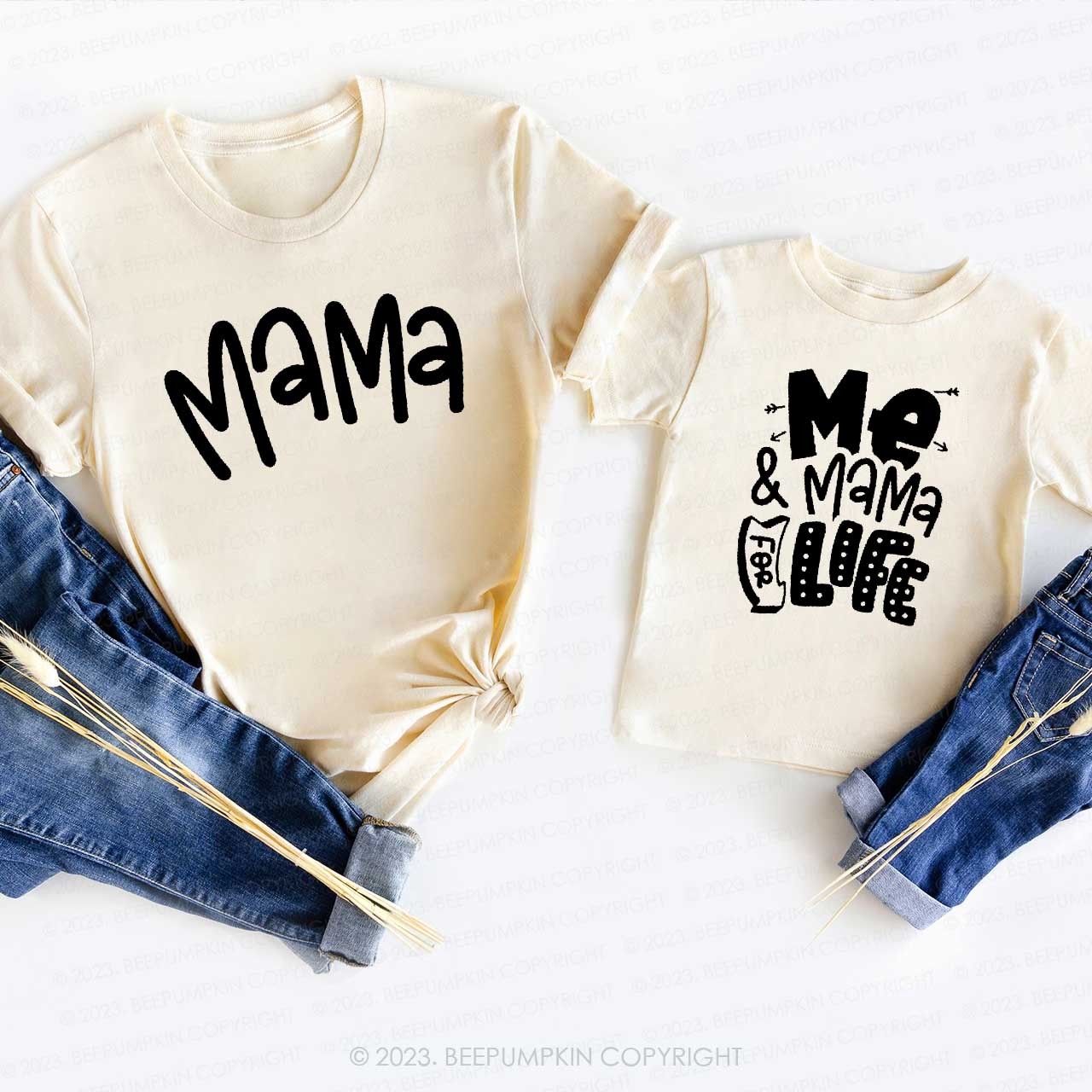 Mama And Me For Life Mom&Me Matching Tees