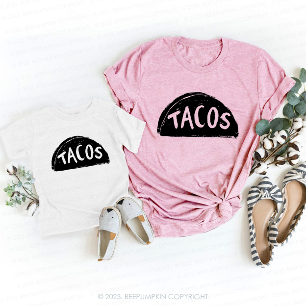 Taco Tuesday Mommy And Me Matching T-Shirts