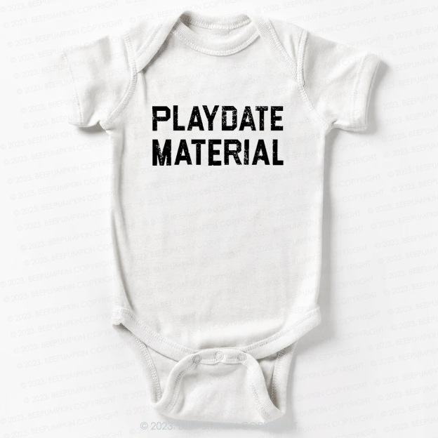 Playdate Material Bodysuit For Baby