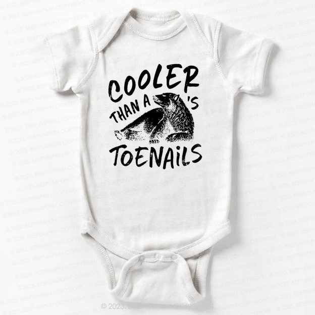 Polar Bear's Toenails Bodysuit For Baby