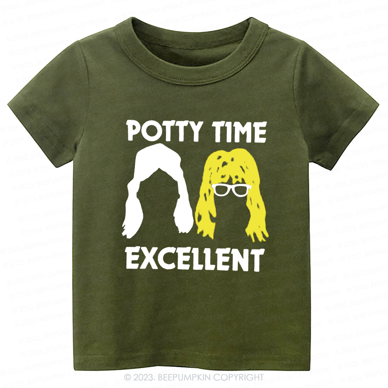 Potty Time Excellent Funny Kids Shirt