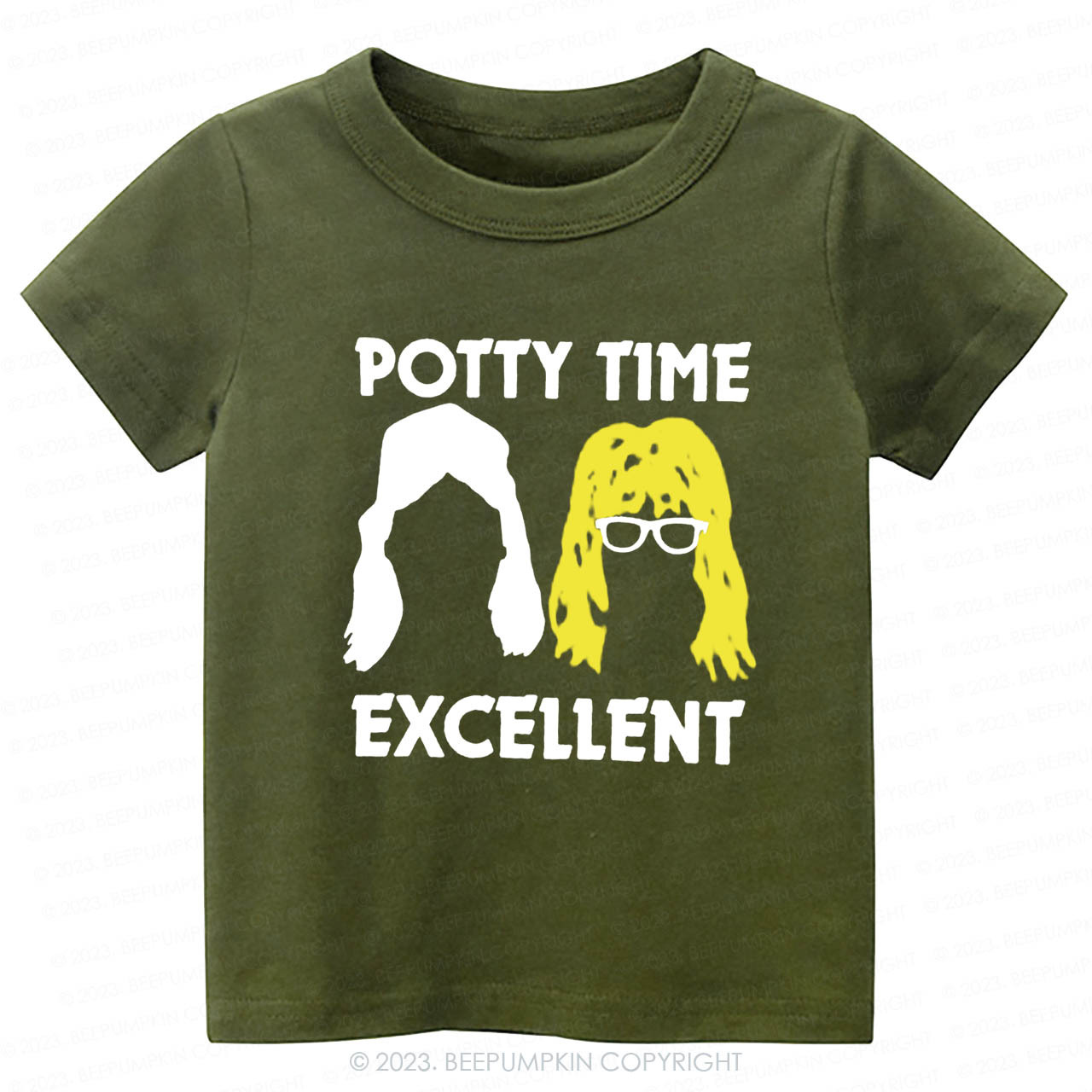 Potty Time Excellent Funny Kids Shirt