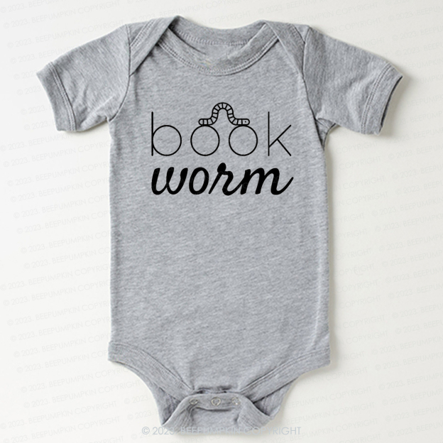 Bookworm Who Like To Read Bodysuit For Baby