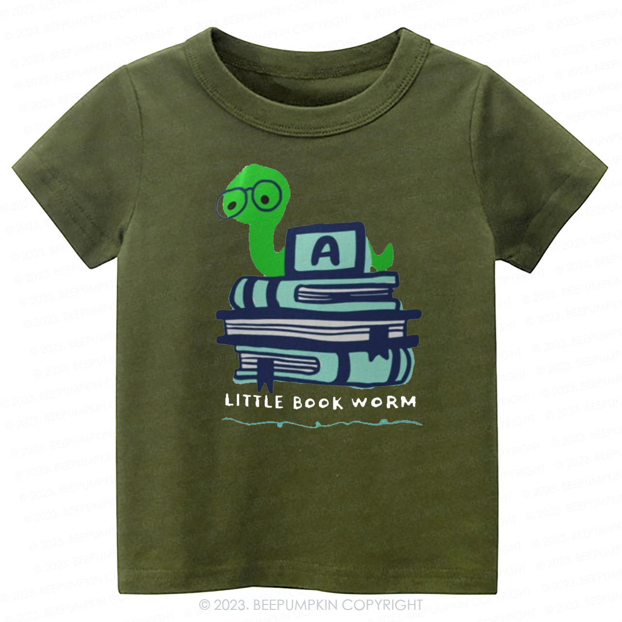 Little Book Worm Kids Shirt