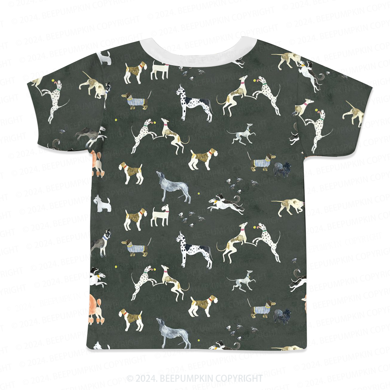 Dog Amusement Park All Over Print Kids Tees