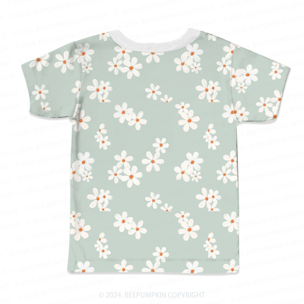 Scattered Petals All Over Print Kids Tees