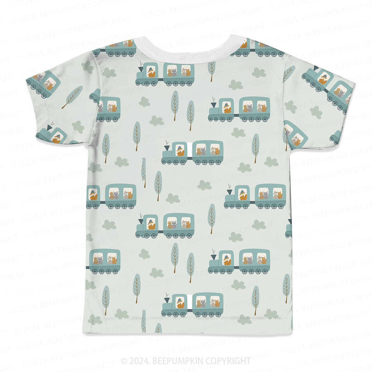 Forest Sightseeing Car All Over Print Kids Tees