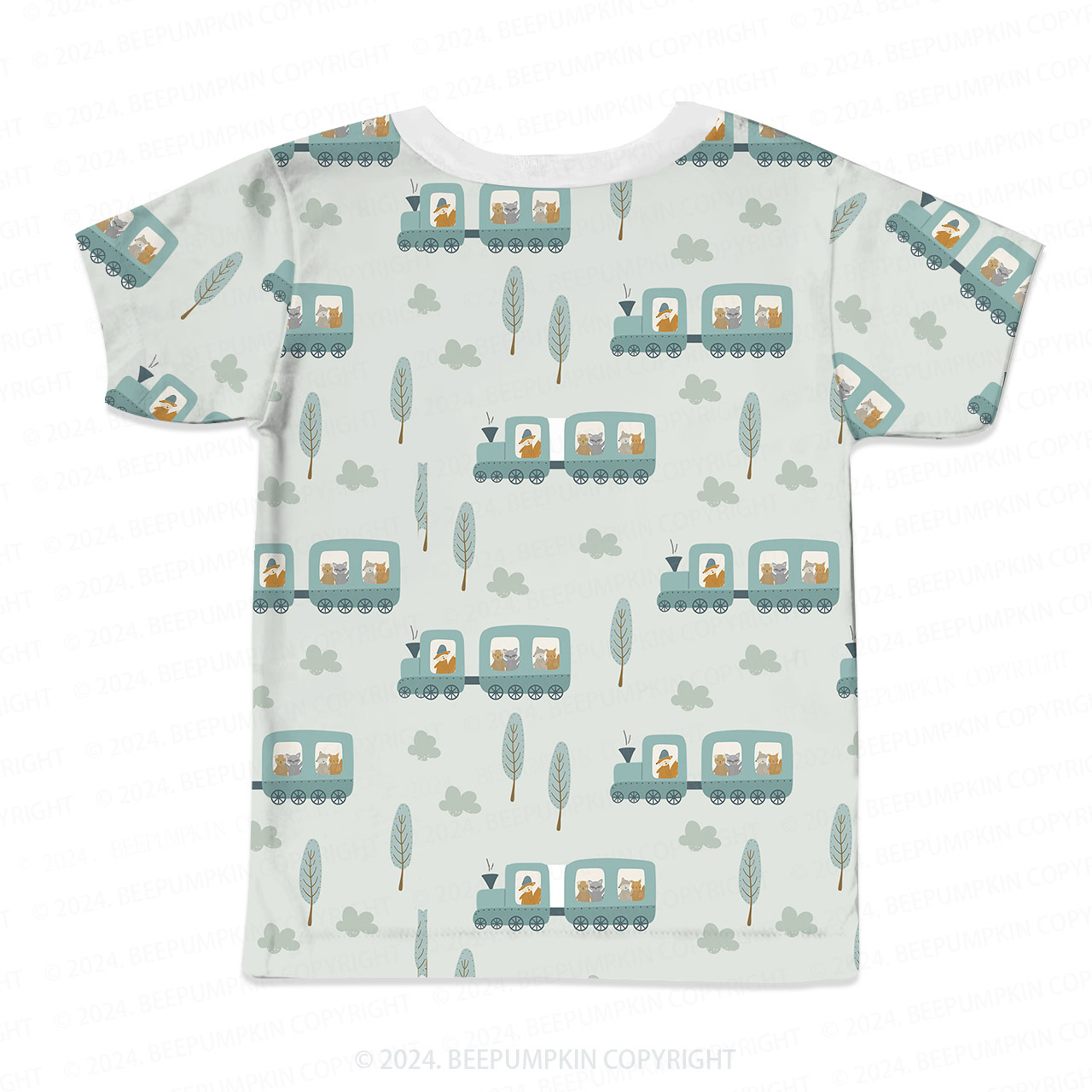 Forest Sightseeing Car All Over Print Kids Tees