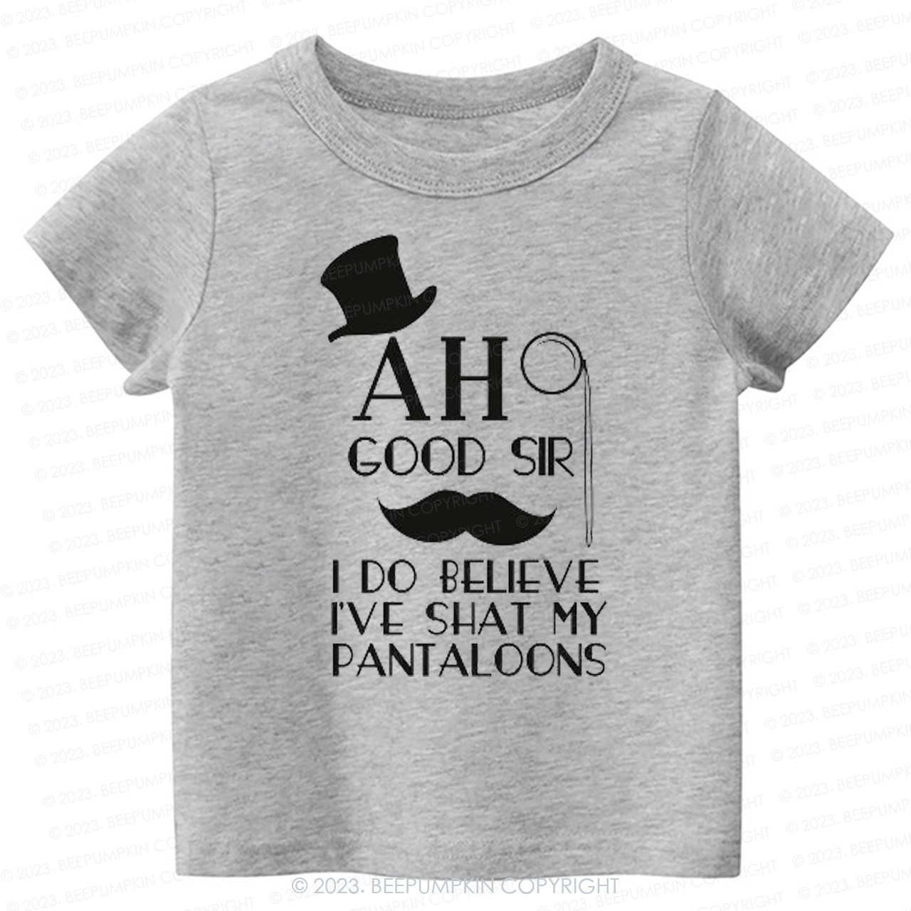 Ah Good Sir I've Shat My Pantaloons Kids Shirt