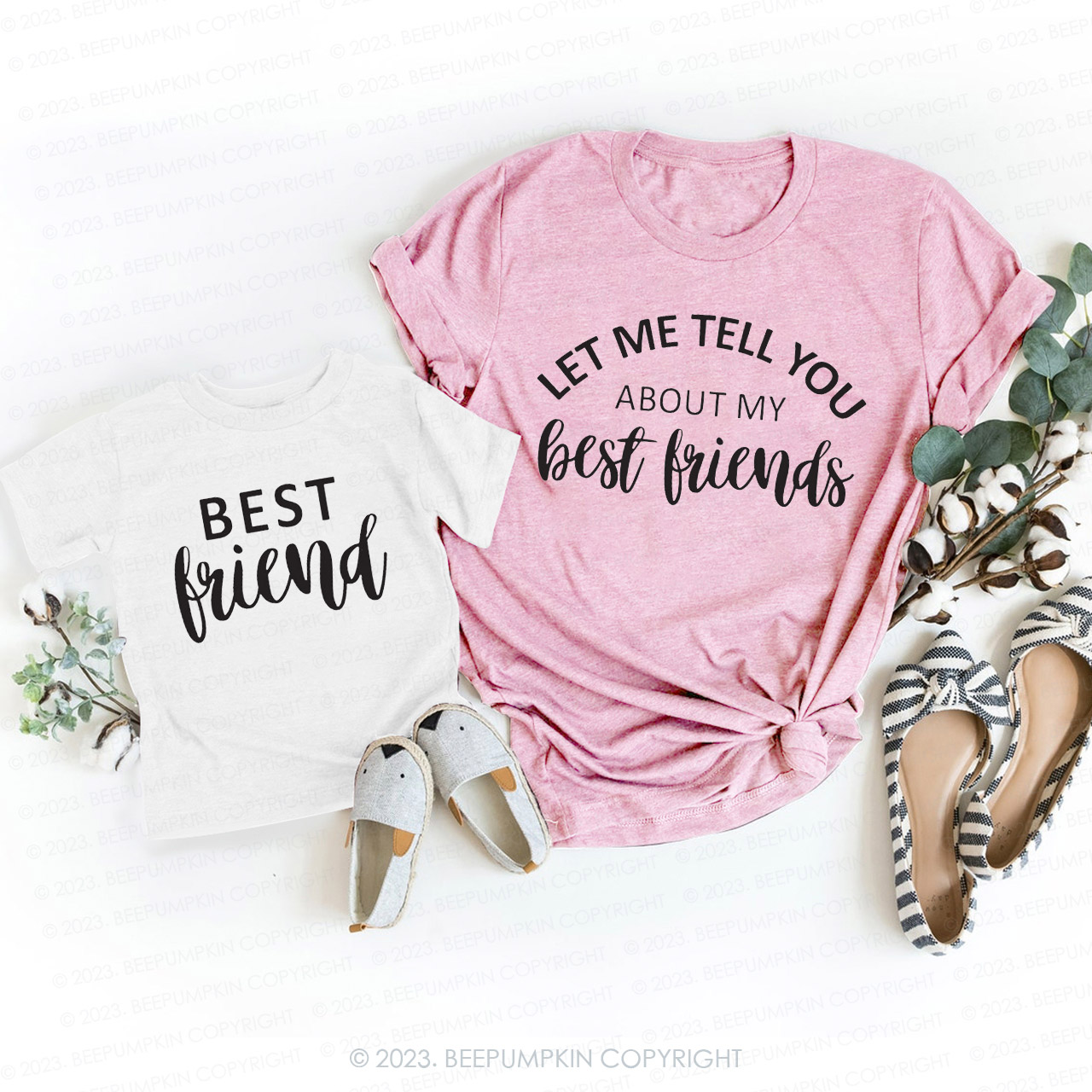 Let Me Tell You About Best Friends T-Shirts For Mom&Me
