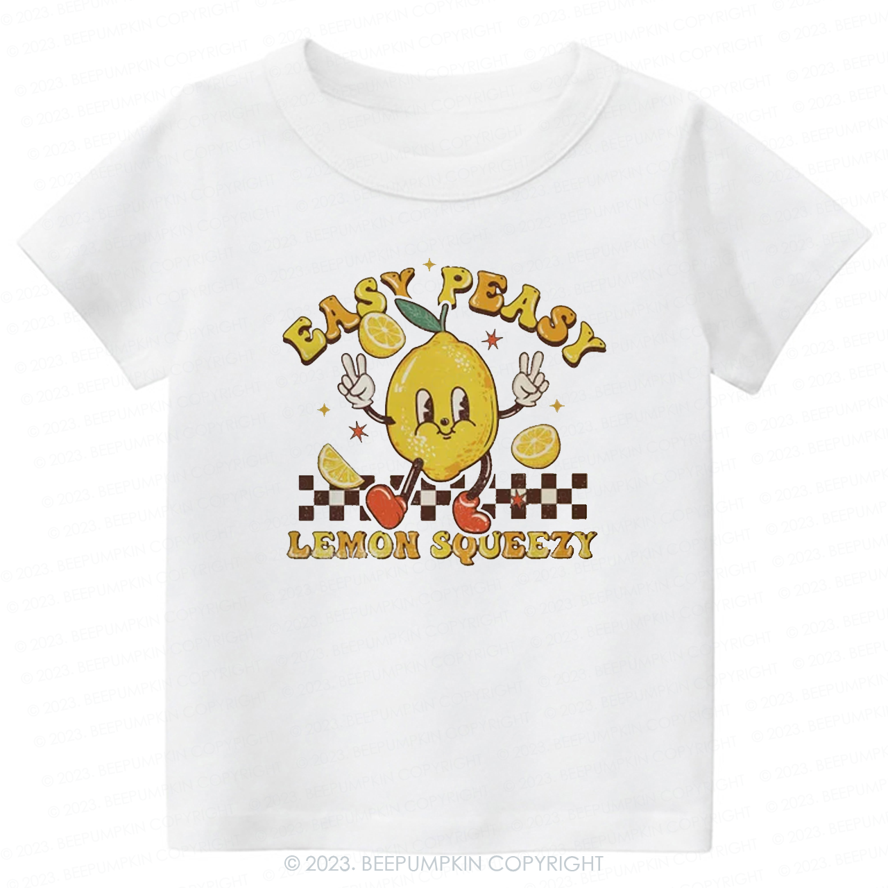 Easy Peasy Lemon Squeezy Kids Shirt