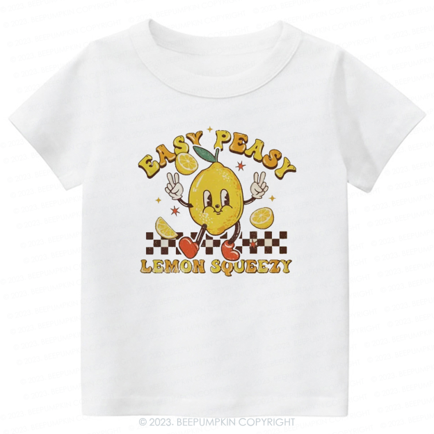 Easy Peasy Lemon Squeezy Kids Shirt