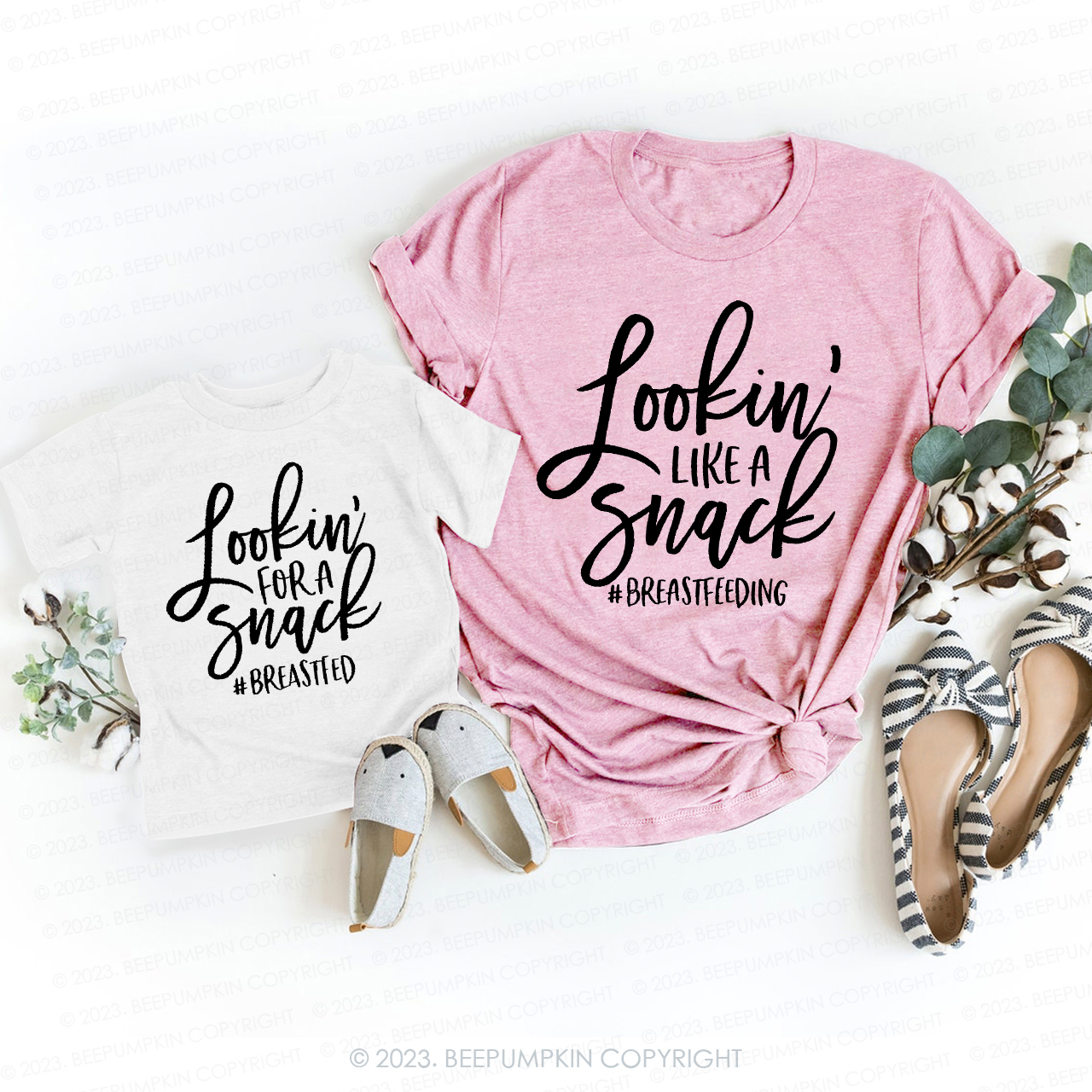 Looking Like A Snack T-Shirts For Mom&Me