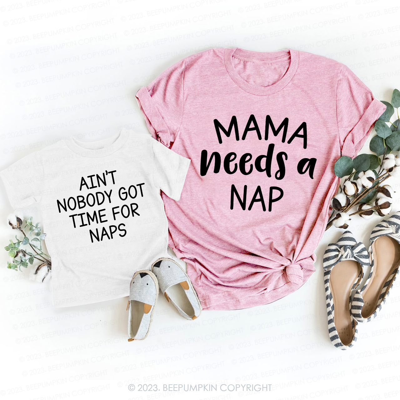 Mom Need A Nap T-Shirts For Mom&Me