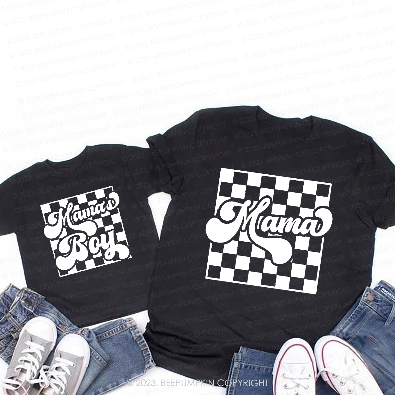 First Mother's Day Mommy And Me T-Shirts For Mom&Me