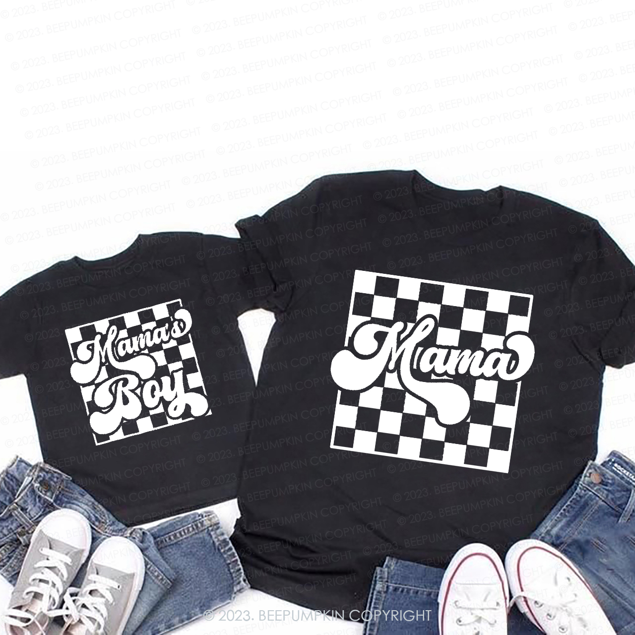 First Mother's Day Mommy And Me T-Shirts For Mom&Me