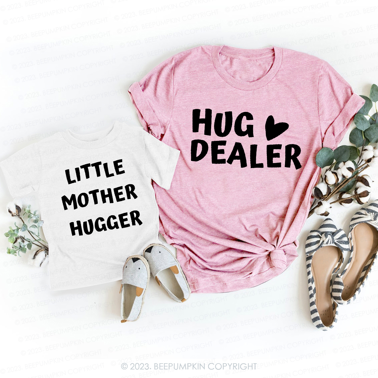 Hug Dealer T-Shirts For Mom&Me