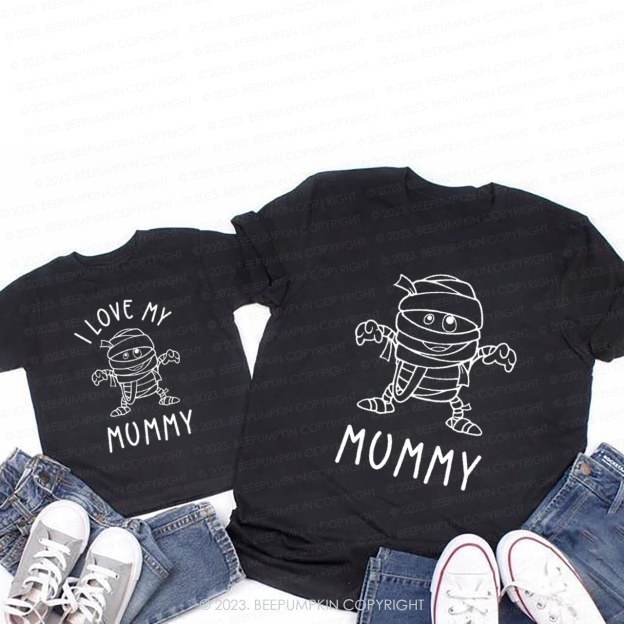 Cute Mummy Bandage Man T-Shirts For Mom&Me