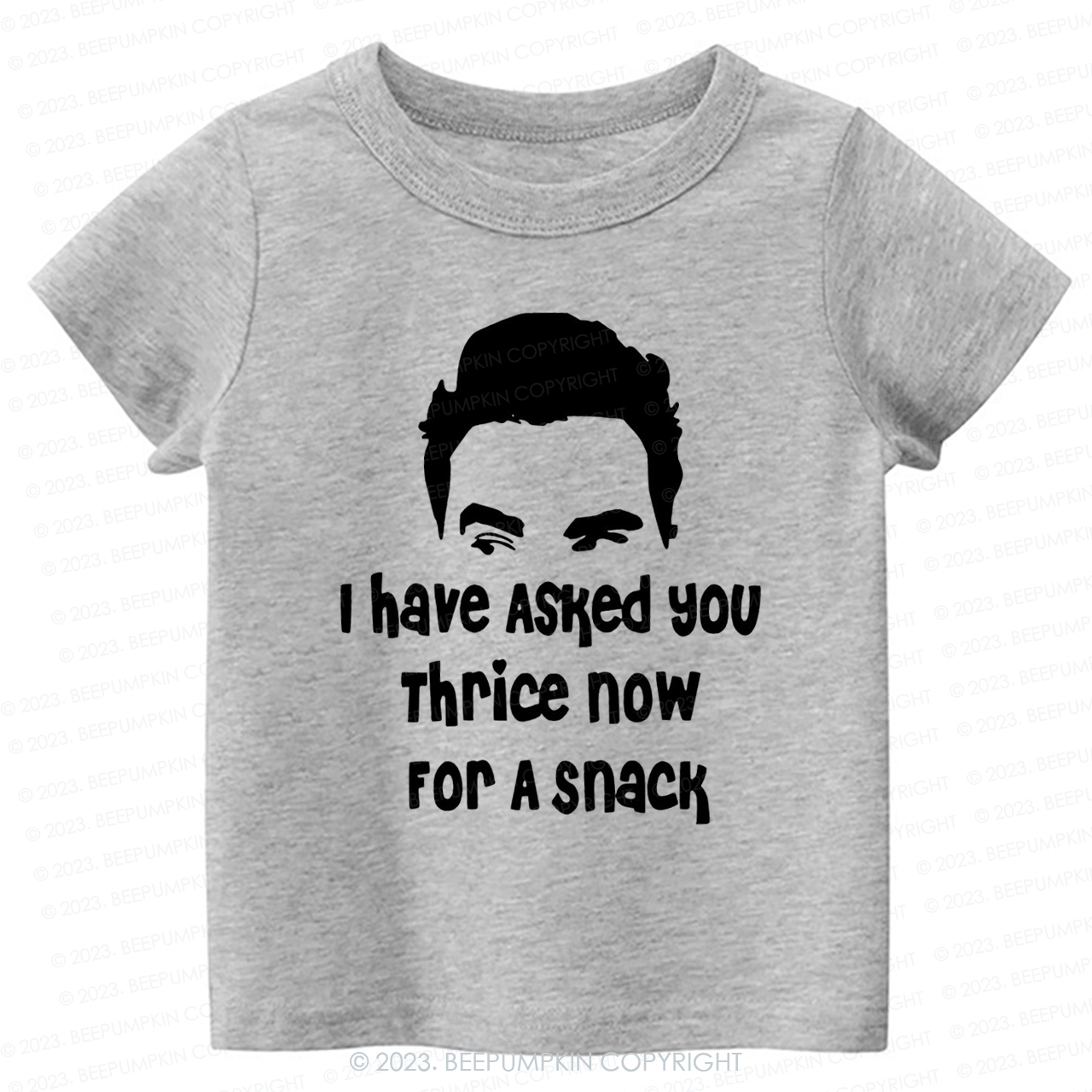 I Have Asked Your thrice For A Snack Kids Shirt