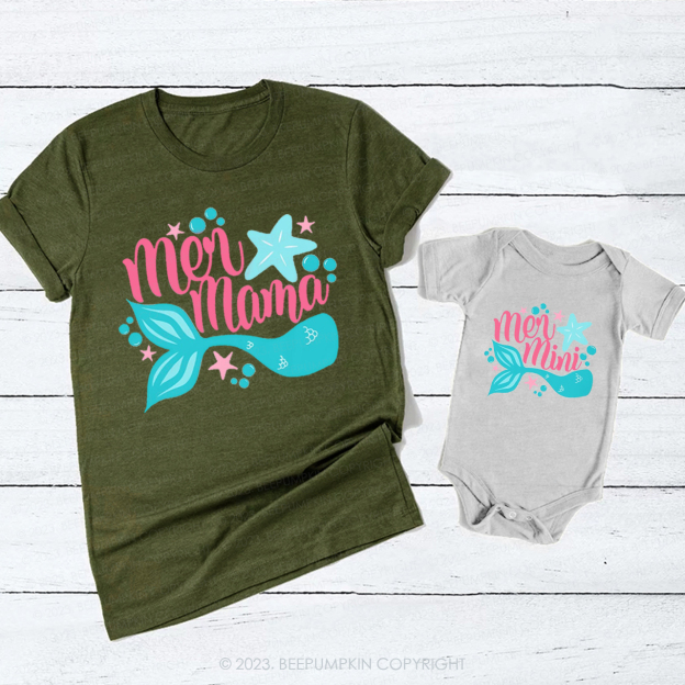 Mer Mama Mer Mini T-Shirts For Mom&Me