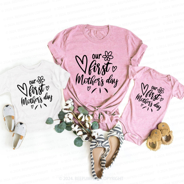 Our First Mother's Day T-Shirts For Mom&Me
