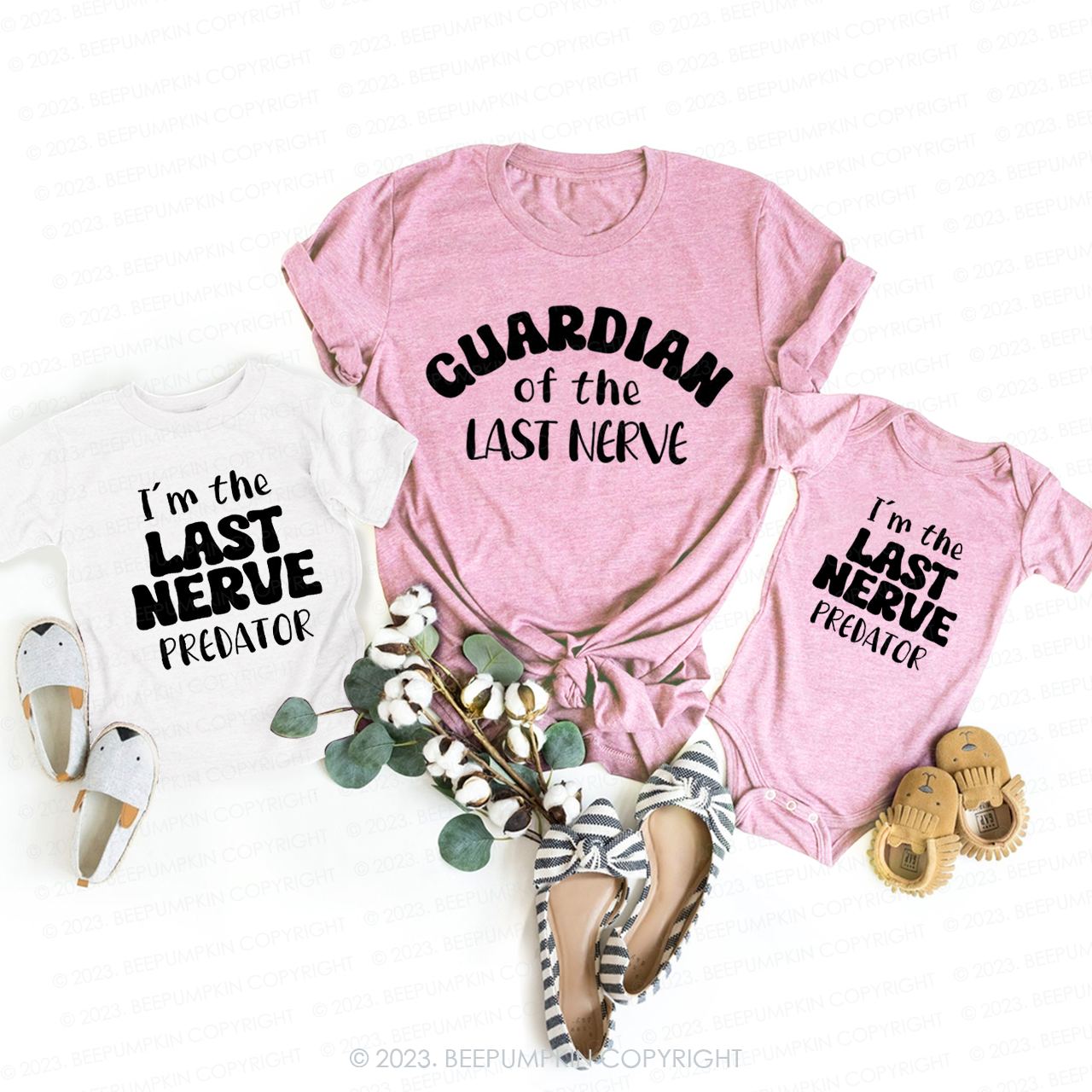 I'm The Last Nalve T-Shirts For Mom&Me