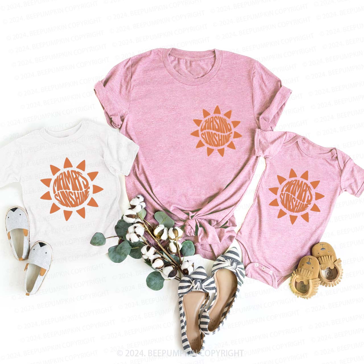 Sunshine Mommy And Me T-Shirts For Mom&Me