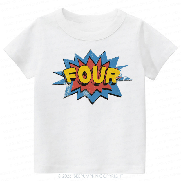 Birthday Natural Kids Shirt