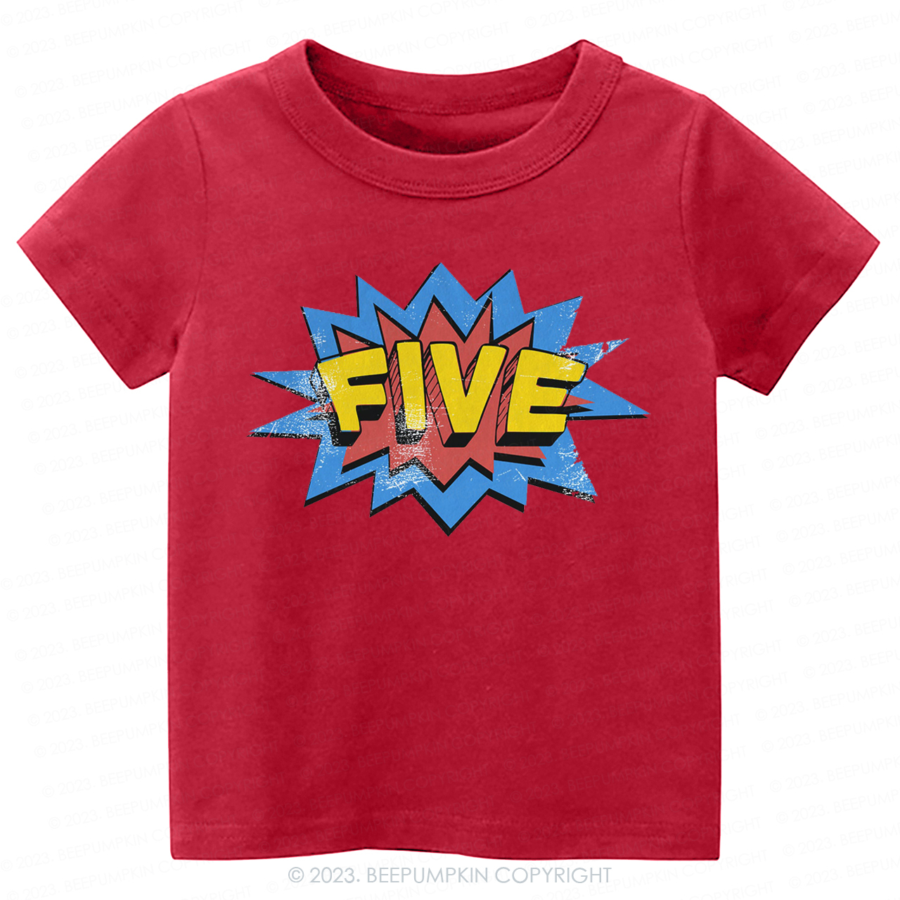 Birthday Age Natural Kids Shirt