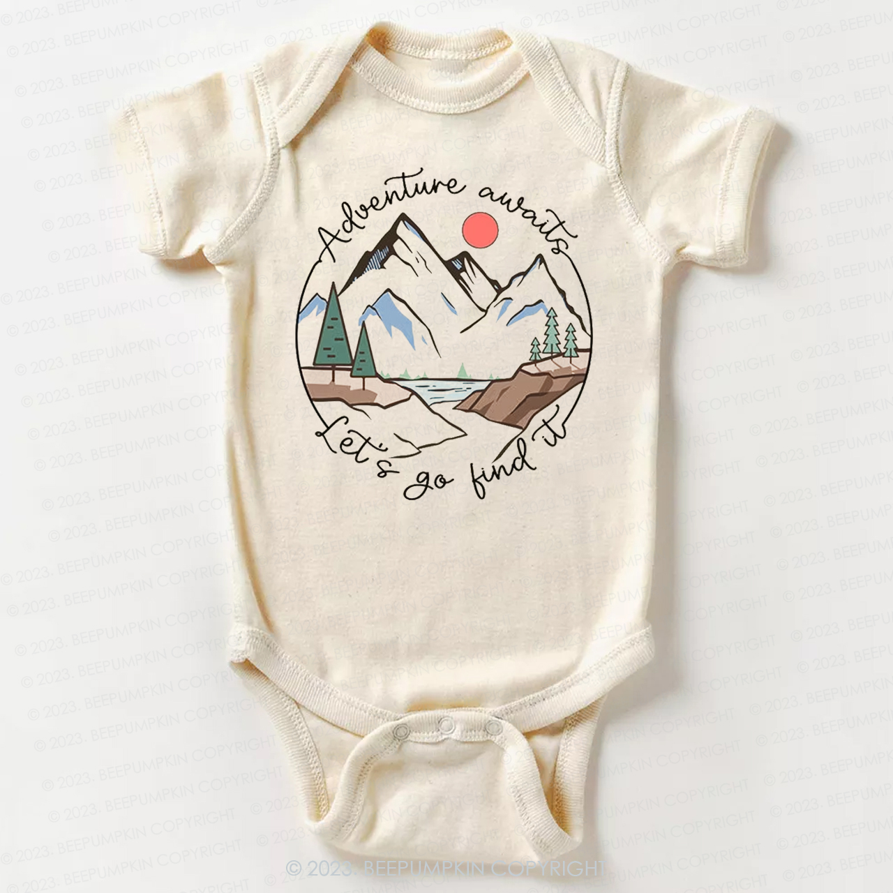 Adventure Awaits Let's Go Find It Bodysuit For Baby