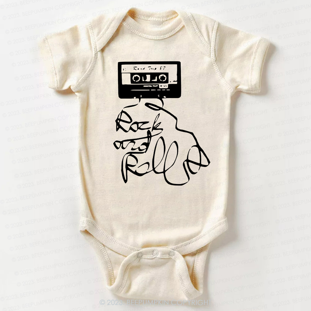 Retro Guitar Icon Bodysuit For Baby Sale-Beepumpkin™