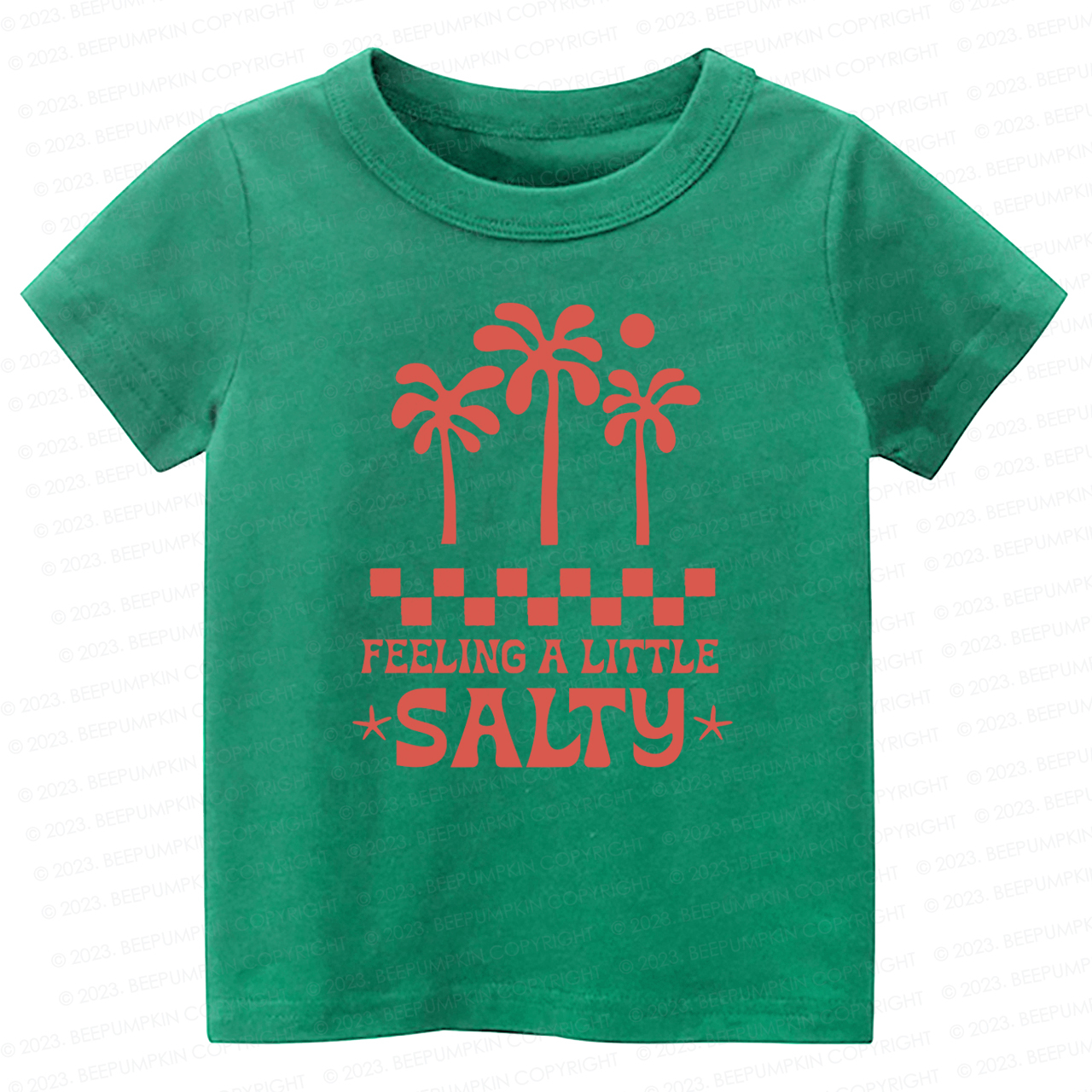  Feeling A Little Salty Kids Shirt