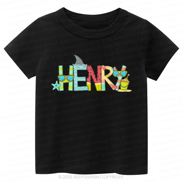 Personalized Summer Kids Shirt