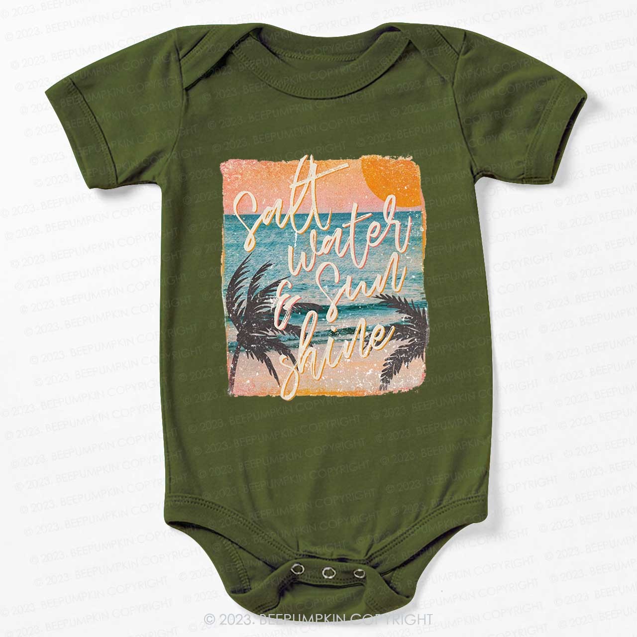 Salt Water And Sun-Kissed Bodysuit For Baby