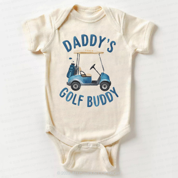 Daddy's Golf Buddy Bodysuit For Baby