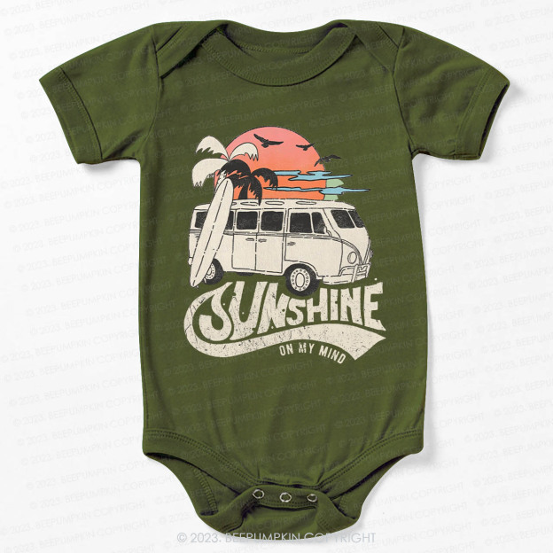Sunshine On My Mind Bodysuit For Baby
