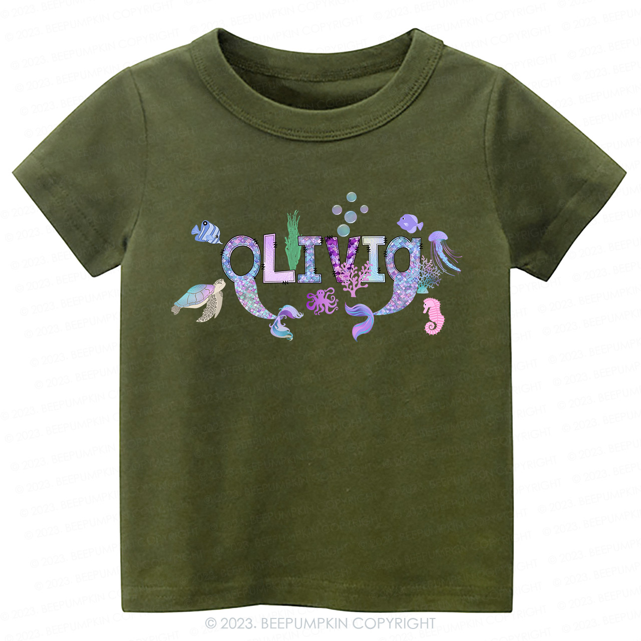 Ocean Mermaid Kids Shirt