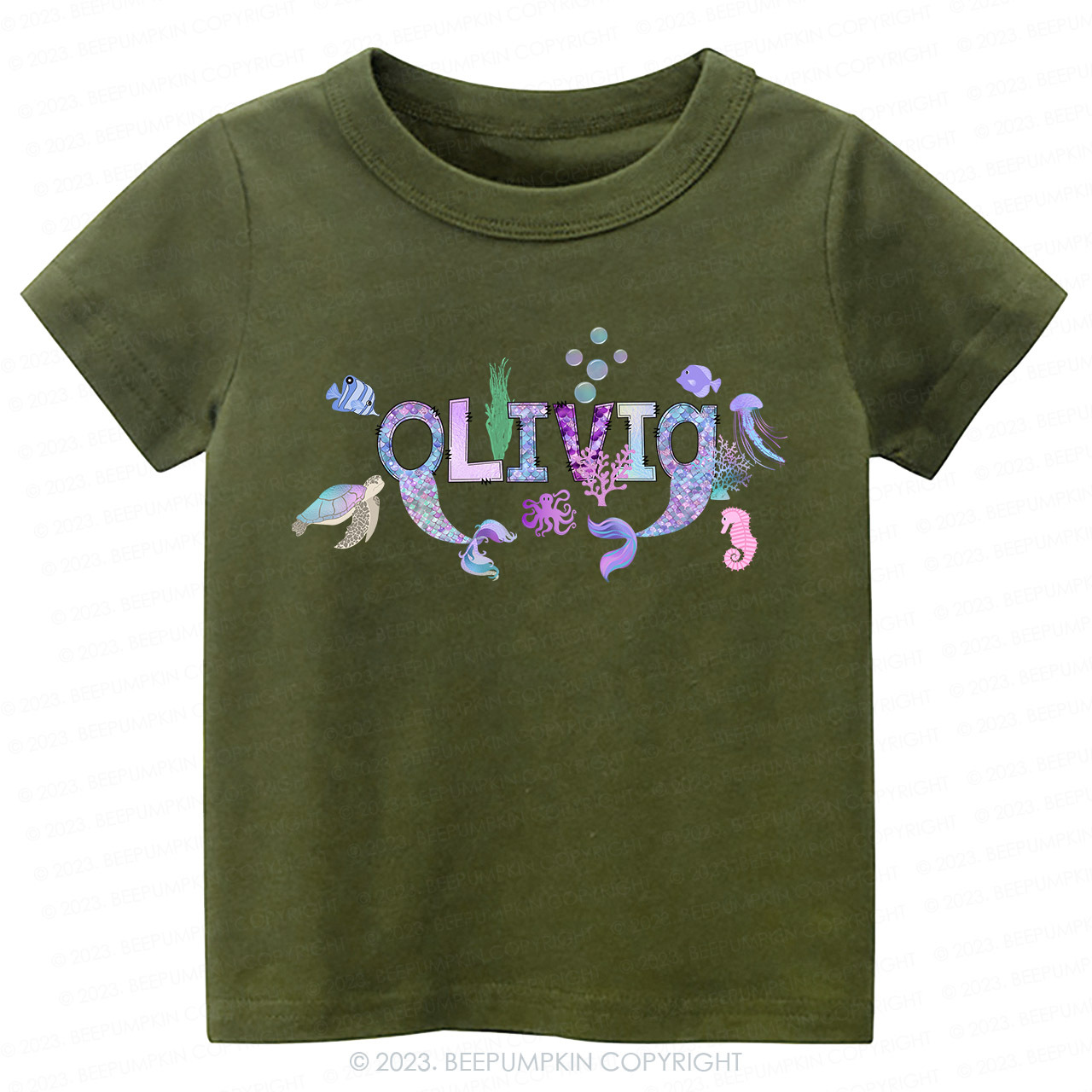 Ocean Mermaid Kids Shirt Sale-Beepumpkin™