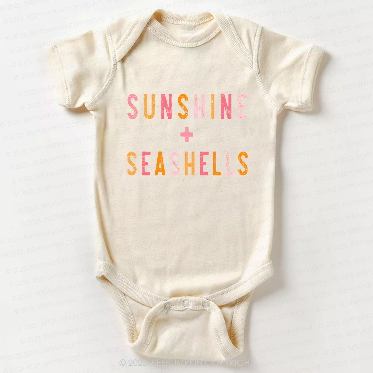 Sunshine And Seashells Bodysuit For Baby